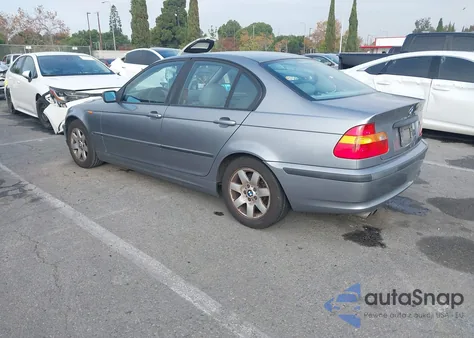 2003 BMW 325I из США, поврежденный, VIN WBAAZ33493KP80046